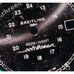 BREITLING ref A64050 CADRAN MONTRE Colt Ocean Quartz 500M-1650ft COULEUR NOIR