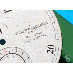 Rare Watch Dial part Vacheron Constantin Malte Dual Time Regulator Mens Watch Model 42005/000g-8900