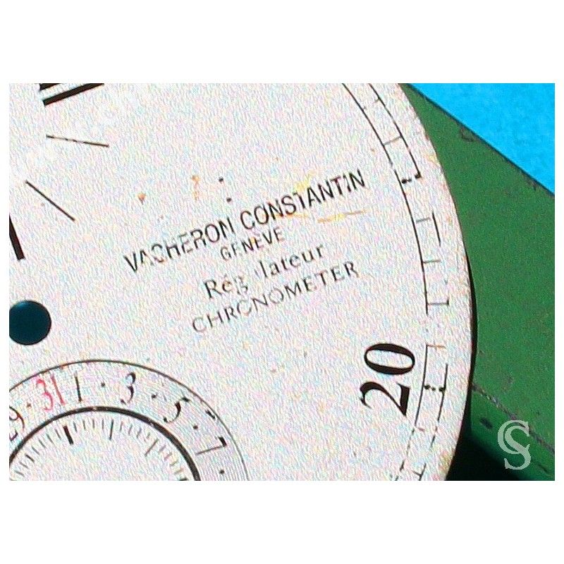 Authentique Cadran montres Vacheron Constantin Malte Dual Time Regulator ref 42005/000g-8900