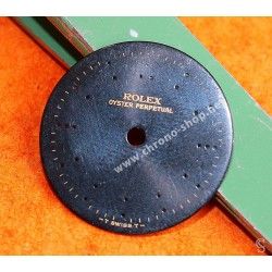 Rolex Watch Dial Black Metal color part for restore Ø18mm Ladies Oyster Perpetual