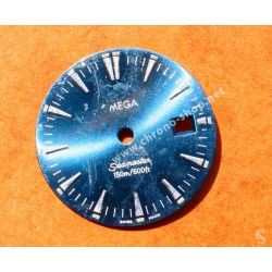 OMEGA LADIES 22mm PREOWNED SEAMASTER AQUA TERRA WATCH BLUE DIAL SWISS STEEL WATCH