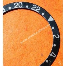 ROLEX INSERT GRADUE 24H DE LUNETTE MONTRES GMT MASTER 16700, 16710, 16760 FAT LADY COKE