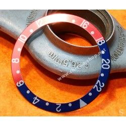 Rolex GMT Master watch Sexy Faded PEPSI Blue & Pink Red color S/S 16700, 16710, 16760 Bezel 24H Insert Part