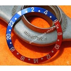 Rolex GMT Master watch Sexy Faded PEPSI Blue & Pink Red color S/S 16700, 16710, 16760 Bezel 24H Insert Part