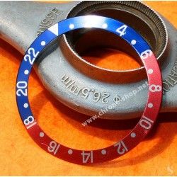 Rolex GMT Master watch Sexy Faded PEPSI Blue & Pink Red color S/S 16700, 16710, 16760 Bezel 24H Insert Part