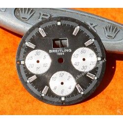 Breitling Cadran Montre chronomat Grande Date couleur Noir Valjoux à restaurer
