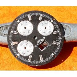 Breitling Cadran Montre chronomat Grande Date couleur Noir Valjoux à restaurer