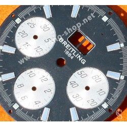 Breitling Cadran Montre chronomat Grande Date couleur Noir Valjoux à restaurer