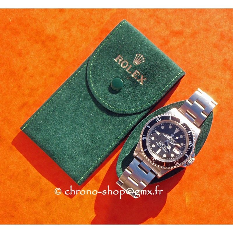 Etui Suédine Rolex 