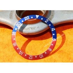 Rolex GMT Master watch Sexy Faded PEPSI Blue & Pink Red color S/S 16700, 16710, 16760 Bezel 24H Insert Part