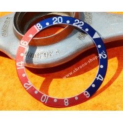 Rolex GMT Master watch Sexy Faded PEPSI Blue & Pink Red color S/S 16700, 16710, 16760 Bezel 24H Insert Part