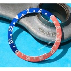 Rolex GMT Master watch Sexy Faded PEPSI Blue & Pink Red color S/S 16700, 16710, 16760 Bezel 24H Insert Part