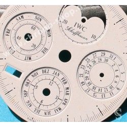 IWC Authentique fourniture horlogerie Cadran montres Collection Noir quartz Date