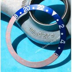 Rolex GMT Master watch Faded PEPSI Blue & Pink Red color S/S 16700, 16710, 16760 Bezel 24H Serifs Insert Part