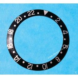 Rolex 70's Vintage Bezel insert Graduated ALL BLACK 1675 , 16750 Watch inlay part