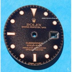 ROLEX RARE CADRAN MONTRES SUBMARINER DATE TROPICAL GILT 16808, 16803, 16613, 16618