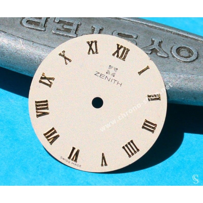 Zenith Cadran Beige COSMOPOLITAN quartz montres vintages dames