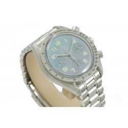 OMEGA PREOWNED SEAMASTER AQUA TERRA WATCH MOTHER OF PEARL DIAL SWISS STEEL WATCH