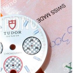 TUDOR Authentique & Rare Cadran de montres Chronograph ref 20300 couleur argent