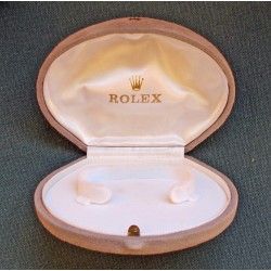 VINTAGE 50'S ROLEX LADIES GREY BLUE SHELL WATCH CASE Box VERY RARE 