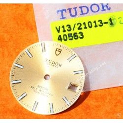 TUDOR horology Genuine & Rare Watch Black dial part CLASSIC DATE Rotor SELF-WINDING 100m Ref 21013