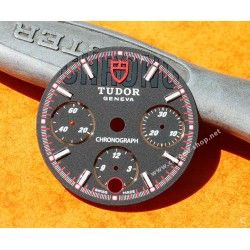 Tudor Sport Chronograph horology Genuine & Rare Watch Silver dial part ref 20300