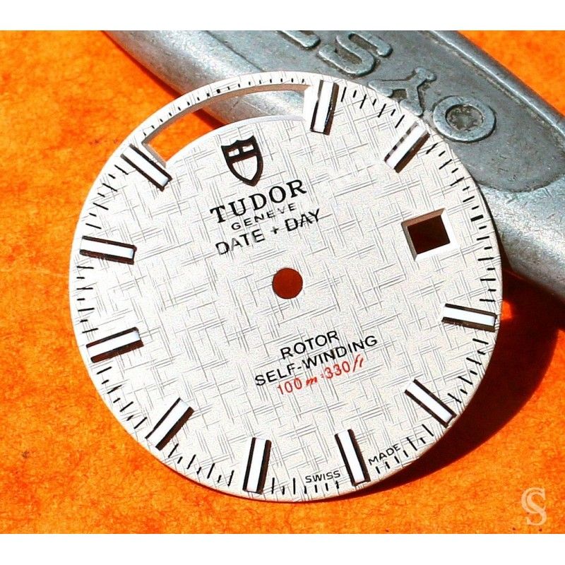 TUDOR horology Genuine & Rare Watch gold dial part CLASSIC DATE Rotor SELF-WINDING 100m Ref 21013