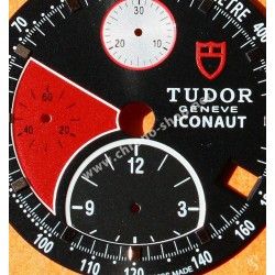 TUDOR Authentique & Rare Cadran ARGENT de montres DAY-DATE Rotor SELF-WINDING 100m Ref 23010