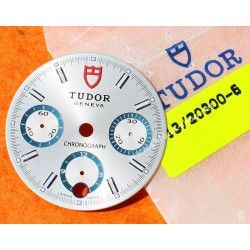 Tudor Sport Chronograph horology Genuine & Rare Watch Silver dial part ref 20300