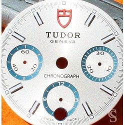 Tudor Sport Chronograph horology Genuine & Rare Watch Silver dial part ref 20300