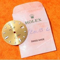 TUDOR horology Genuine & Rare Watch gold dial part CLASSIC DATE Rotor SELF-WINDING 100m Ref 21013