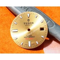 TUDOR horology Genuine & Rare Watch gold dial part CLASSIC DATE Rotor SELF-WINDING 100m Ref 21013