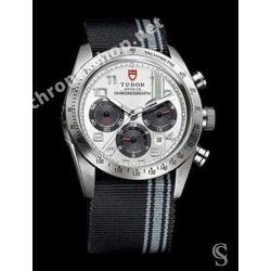 TUDOR Authentique & Rare Cadran de montres Fastrider chronograph ref 42000 42mm couleur noir & argent