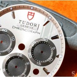 Tudor Sport Chronograph horology Genuine & Rare Watch Silver dial part ref 20300