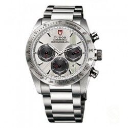 TUDOR Authentique & Rare Cadran de montres Fastrider chronograph ref 42000 42mm couleur noir & argent