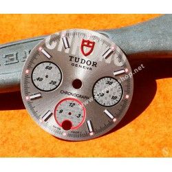 Tudor Sport Chronograph horology Genuine & Rare Watch Silver dial part ref 20300