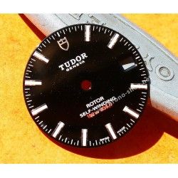 TUDOR Authentique & Rare Cadran noir de montres CLASSIC DATE Rotor SELF-WINDING 100m Ref 21013-3