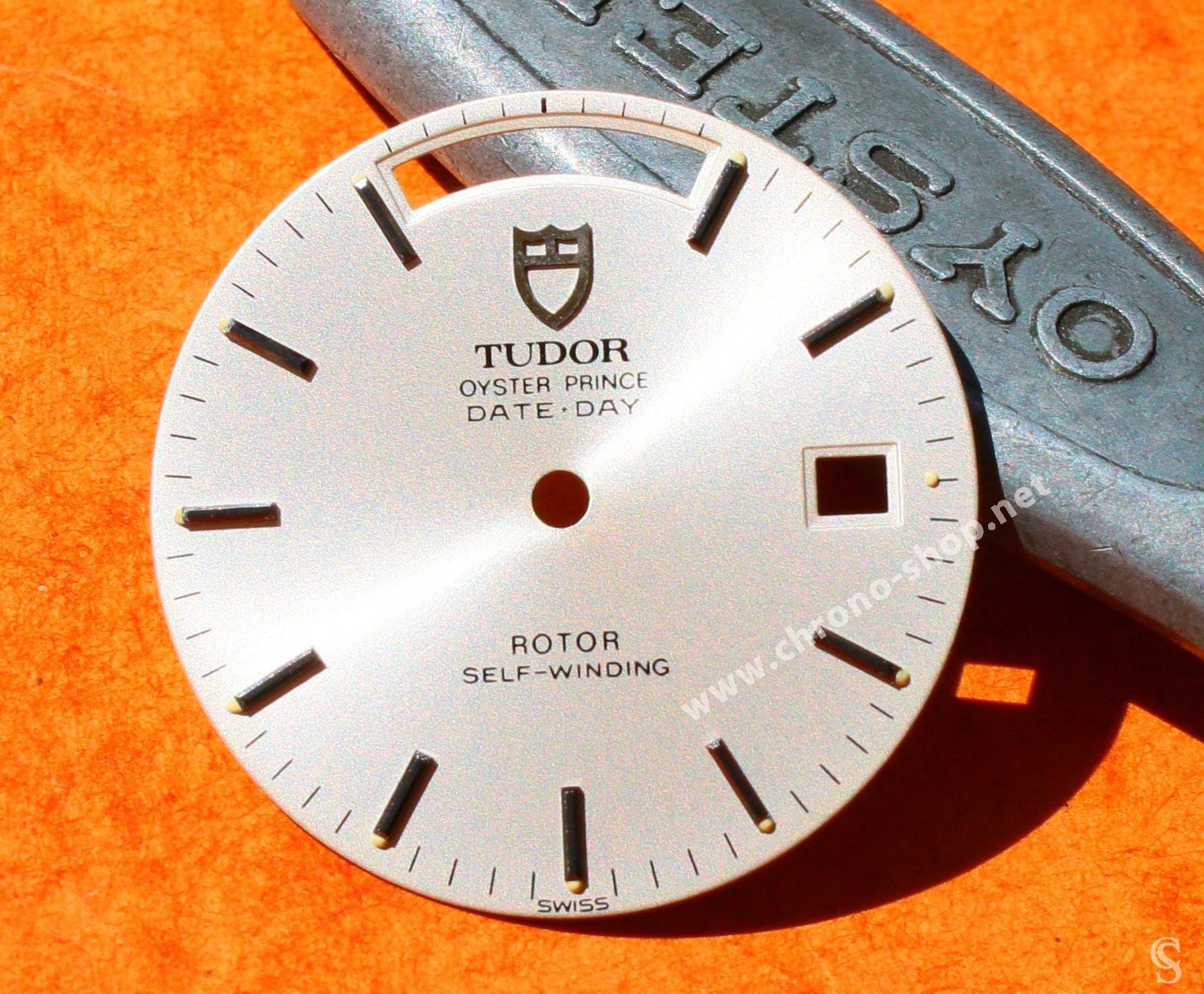 TUDOR Vintage Rare Watch Dial silvered 