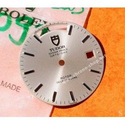 TUDOR horology Genuine & Rare Watch silvered dial part Classic Date Day Automatic ref 23010