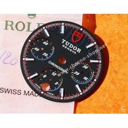 Tudor Sport Chronograph horology Genuine & Rare Watch Black dial part ref 20300