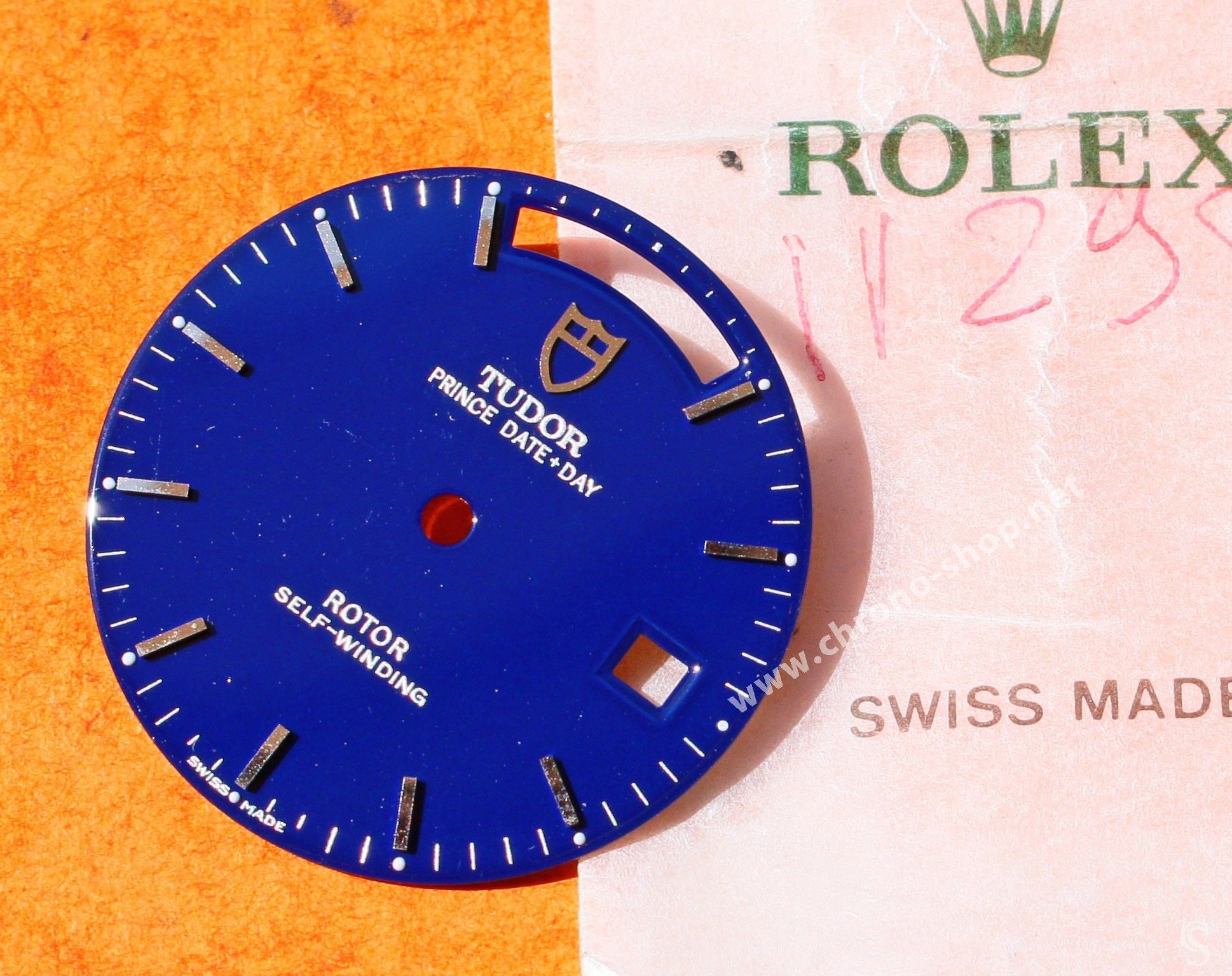 tudor day date blue dial