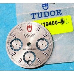 Tudor Sport Chronograph horology Genuine & Rare Watch Silver dial part ref 20300