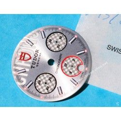 TUDOR Authentique & Rare Cadran de montres Chronograph ref 20300 couleur argent