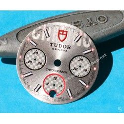 Tudor Sport Chronograph horology Genuine & Rare Men's Watch Silver dial part ref 20300