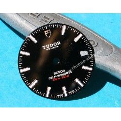 TUDOR Authentique & Rare Cadran noir de montres CLASSIC DATE Rotor SELF-WINDING 100m Ref 21013-3