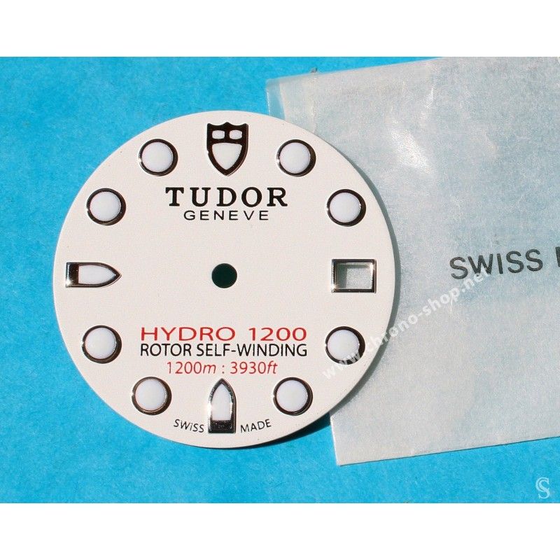 TUDOR Accessoire Hydro 1200 Ref 25000 Automatique Rare Cadran blanc montres à vendre