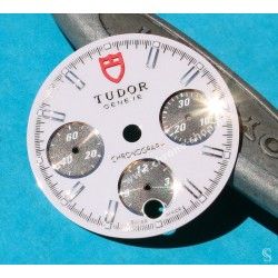 Tudor Sport Chronograph horology Genuine & Rare Men's Watch Silver dial part ref 20300