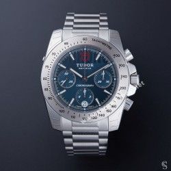 TUDOR Authentique & Rare Cadran de montres Chronograph ref 20300-2 couleur Bleu métal