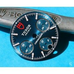 Tudor Sport Chronograph horology Genuine & Rare Watch Metal Blue dial part ref 20300-2