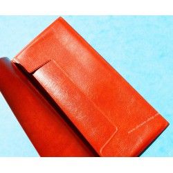 Patek Philippe Vintage 70's Goodies Range Documents, Garanties, manuels, livrets en simili cuir rouge